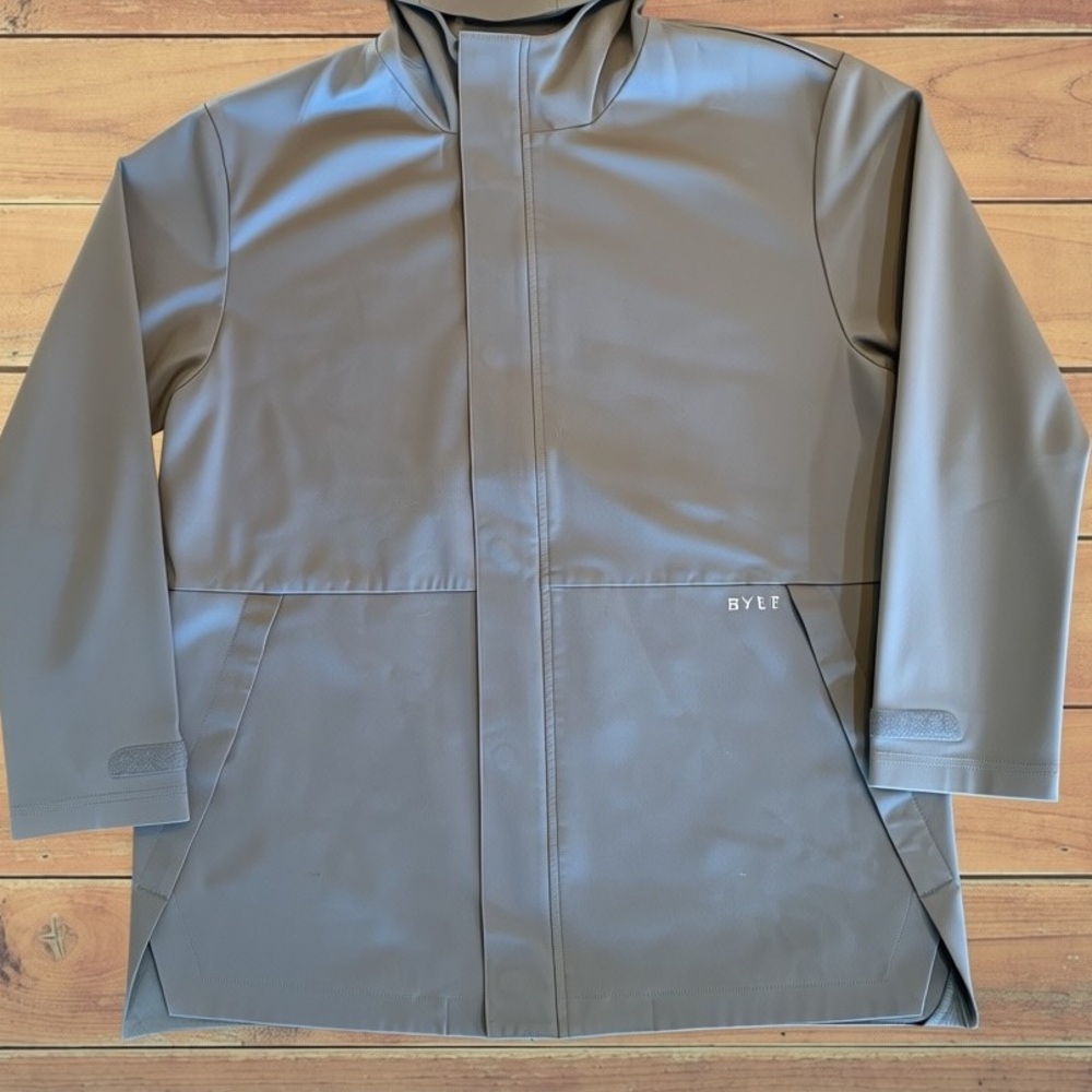BYLT Men’s Premium Basics Grey Hooded Elite+ Shelter Jacket Size XL - Picture 11 of 12
